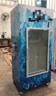 Congelador comercial de aço pintado do gelo com sistema de refrigeração superior da montagem