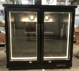 Refrigeradores da barra da parte traseira de Undercounter com porta de vidro