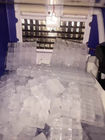 Máquina comercial de refrigeração ar do fabricante de gelo, máquina do cubo de gelo de Undercounter