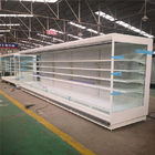 Mostra mais fria aberta da loja do supermercado da Multi-plataforma comercial para frutas e legumes