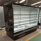 Refrigerador aberto da plataforma do equipamento de refrigeração do supermercado compressor incorporado do multi