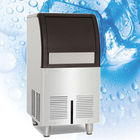 Máquina comercial 100KG do fabricante de gelo da loja de alimento/máquina do cubo gelo do dia