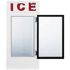 Congelador ensacado armazenamento refrigerado interno do escaninho de armazenamento do gelo da porta dobro