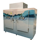 Refrigerador ensacado do congelador do armazenamento de gelo da grande capacidade 1000L com 2 portas