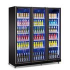 Do refrigerador vertical da bebida da cerveja de 3 portas equipamento de refrigeração comercial