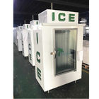 O congelador interno do armazenamento de gelo da porta de vidro ensacou o armazenamento gelado