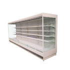 Refrigerador aberto do supermercado/refrigerador ereto comercial da cortina de ar do refrigerador