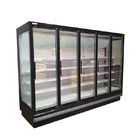 Tipo comercial refrigerador aberto refrigerado vertical da separação da refrigeração do supermercado do armário de exposição