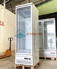 Congelador ereto da porta de vidro comercial de 450L R290