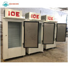 Congelador ensacado exterior comercial do armazenamento de gelo, CE refrigerando do congelador do cubo de gelo do fã