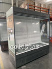 Do refrigerador superior aberto da exposição da Multi-plataforma armário aberto comercial da cortina de ar do refrigerador da cara