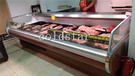 Refrigerador aberto comercial da Couter-parte superior para o supermercado fino/exposição dos peixes/alimento frio/carne fresca
