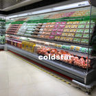Refrigerador de ar vegetal do refrigerador da exposição da parte dianteira aberta ereta do supermercado
