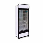 Congelador de refrigerador de vidro ereto da exposição da porta 400L do supermercado comercial