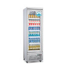 Mostra de vidro da exposição da porta do único refrigerador da refrigeração da bebida da porta