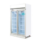 Congelador ereto personalizado do supermercado para a exposição congelada do alimento