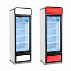 congelador ereto da exposição do único refrigerador de vidro comercial da mostra da bebida da porta 450L