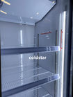 Refrigerador de vidro do refrigerador do refrigerador da porta da exposição refrigerar de ar do equipamento do supermercado