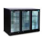 Refrigerador de vidro triplo da exposição da barra da parte traseira de porta