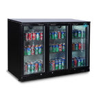 Refrigerador mais fresco superior contrário da exposição da cerveja do refrigerador da bebida de 3 portas sob o refrigerador traseiro da cerveja da barra