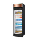 Do refrigerador de vidro da cerveja da porta dos refrigeradores 400L da exposição do supermercado refrigerador ereto da bebida da bebida