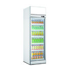 refrigerador mais fresco da única bebida comercial ereta do refrigerador da exposição da porta 450L