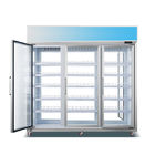 Refrigerador e congelador frios da bebida da loja mais fresca ereta do refrigerador de Front And Rear Open Beverage