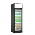 Da exposição ereta fria comercial do refrigerador da bebida da mostra refrigerador de vidro refrigerado supermercado da porta