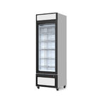 mostra ereta do refrigerador do gelado dos congeladores comerciais de -22C 450L