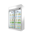 Refrigerador frio da exposição da bebida do equipamento de refrigeração da temperatura da grande capacidade único
