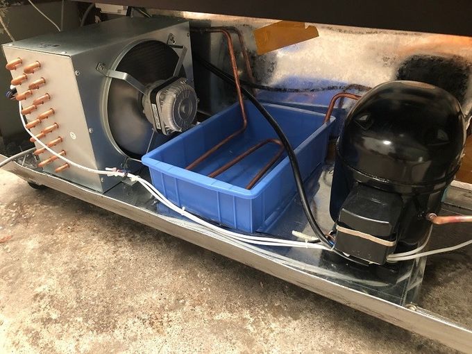 O automóvel degela a variação da temperatura 2 das bandejas -22℃~ -18℃ do congelador 7 da mostra do gelado