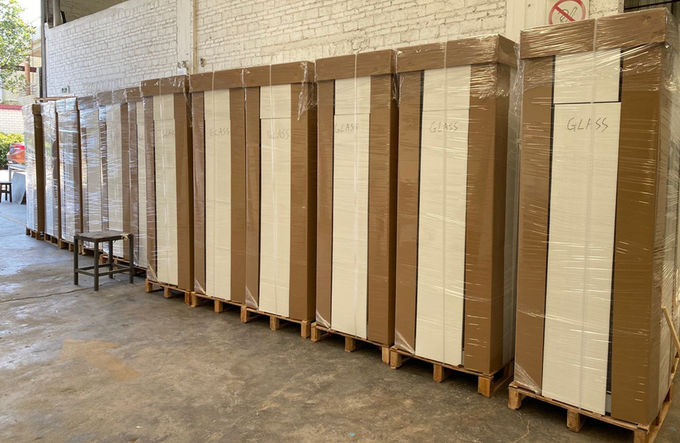 Cu de aço pintado do especialista das técnicas mercantís 100 do cubo de gelo. Ft. Automático degele o tipo 8