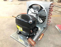 Congelador comercial de aço pintado do gelo com tamanho superior 1 do sistema de refrigeração OEM da montagem