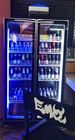 Refrigerador ereto comercial da bebida do refrigerador de Diplay da garrafa de cerveja
