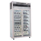 refrigerador da exposição do vinho de 220v 240v, armário personalizado do refrigerador do vinho