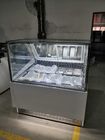 Congelador comercial da exposição do congelador da exposição do gelado do refrigerador do picolé