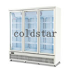 Da bebida fria de vidro da porta do refrigerador do supermercado de 2~8℃ R290 vitrina mais fresca ereta