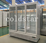 Refrigerador/refrigerador mais frescos da mostra do frescor vertical de Sprite da bebida do equipamento de refrigeração