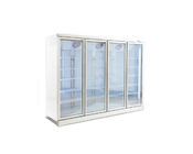 Congelador ereto da exposição da multi posição comercial da baixa temperatura da porta