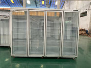 4/5/6- As portas racharam o tipo refrigerador de condensação externo/refrigerador da exposição da bebida da unidade
