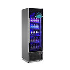 Refrigerador personalizado da exposição do vinho, refrigerador de aço inoxidável do vinho com iluminação conduzida