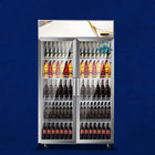 Da cerveja de vidro da porta do supermercado de Comercial refrigerador frio do refrigerador da exposição da bebida