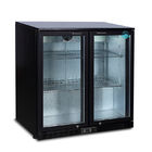 porta de vidro do dobro 220L sob o refrigerador traseiro contrário do refrigerador da cerveja da compra do refrigerador da barra