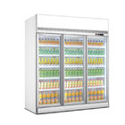 Refrigerador mais fresco da bebida comercial ereta da exposição