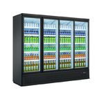 Refrigerador comercial de vidro dos armários de exposição do congelador da porta do refrigerador da exposição do supermercado para bebidas