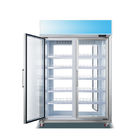 Refrigerador ereto da exposição de Front And Rear Open Door do supermercado e equipamento de refrigeração comercial do congelador