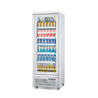 Único congelador de refrigerador Showacase ereto da exposição da porta