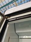 congelador vertical da exposição do refrigerador de vidro da porta 1000L para o supermercado