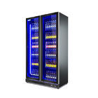 Refrigerador ereto comercial da bebida do refrigerador de Diplay da garrafa de cerveja