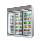 As bebidas indicam o refrigerador de vidro da garrafa de vidro da cerveja da porta do refrigerador do supermercado do refrigerador com o CE aprovado